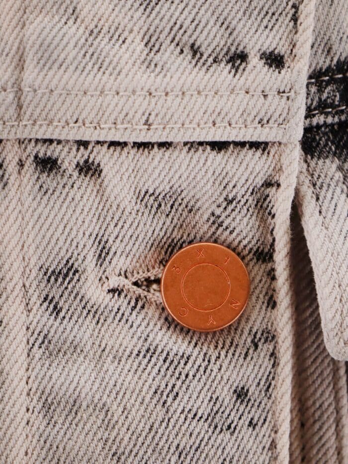 3X1 Bleached Denim Jacket