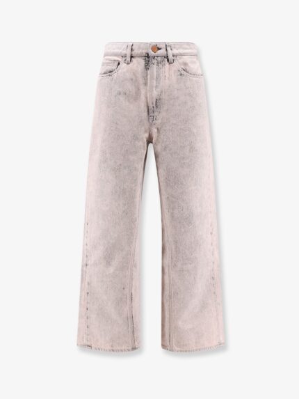 3X1 Denim Jeans With Bleached Pattern