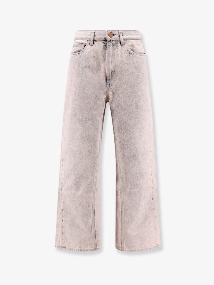 3X1 Denim Jeans With Bleached Pattern