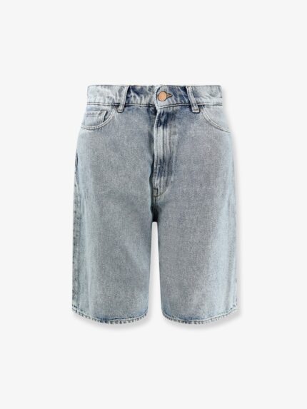 3X1 Skater Blue Denim Bermuda Shorts