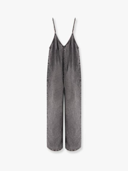 3X1 Taty Romper Grey Denim Jumpsuit. The Real Jean