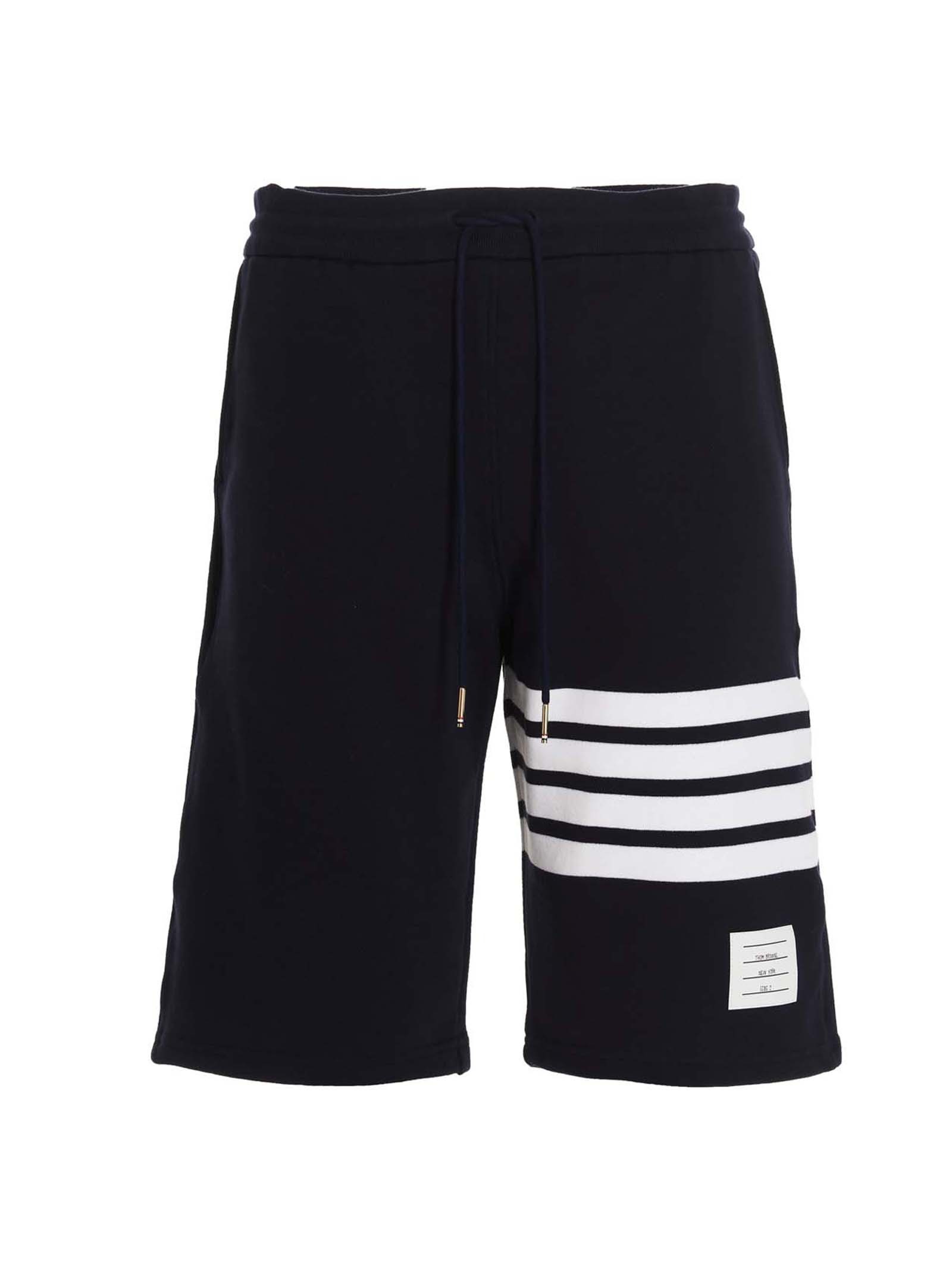 THOM BROWNE '4 Bar’ Bermuda Shorts
