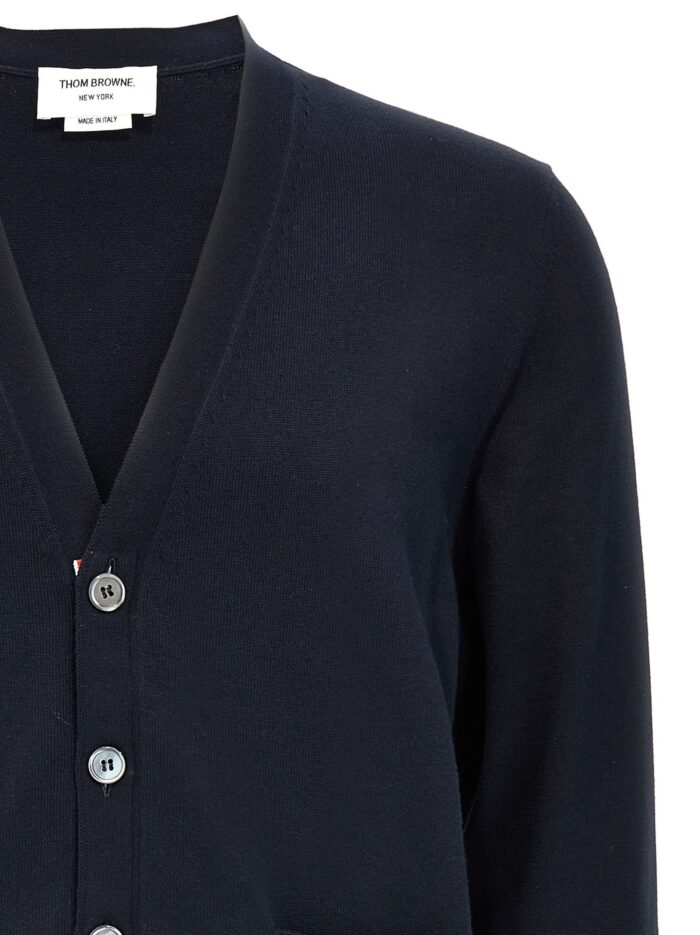 THOM BROWNE '4-Bar' Cardigan