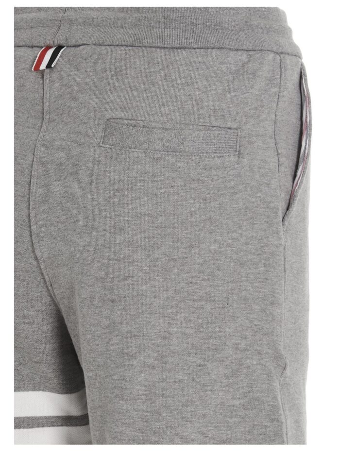 THOM BROWNE '4 Bar’ Joggers