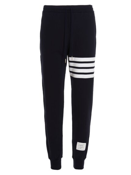 THOM BROWNE '4 Bar’ Joggers