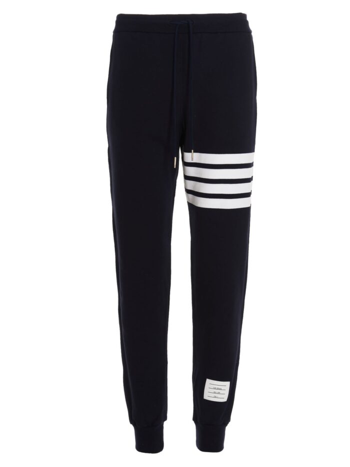 THOM BROWNE '4 Bar’ Joggers