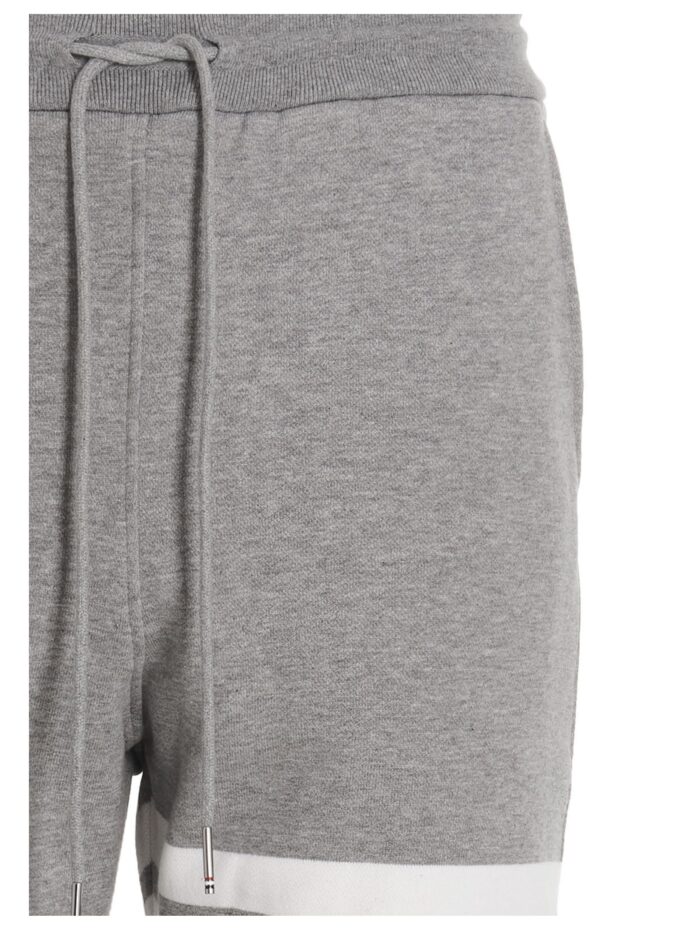 THOM BROWNE '4 Bar’ Joggers