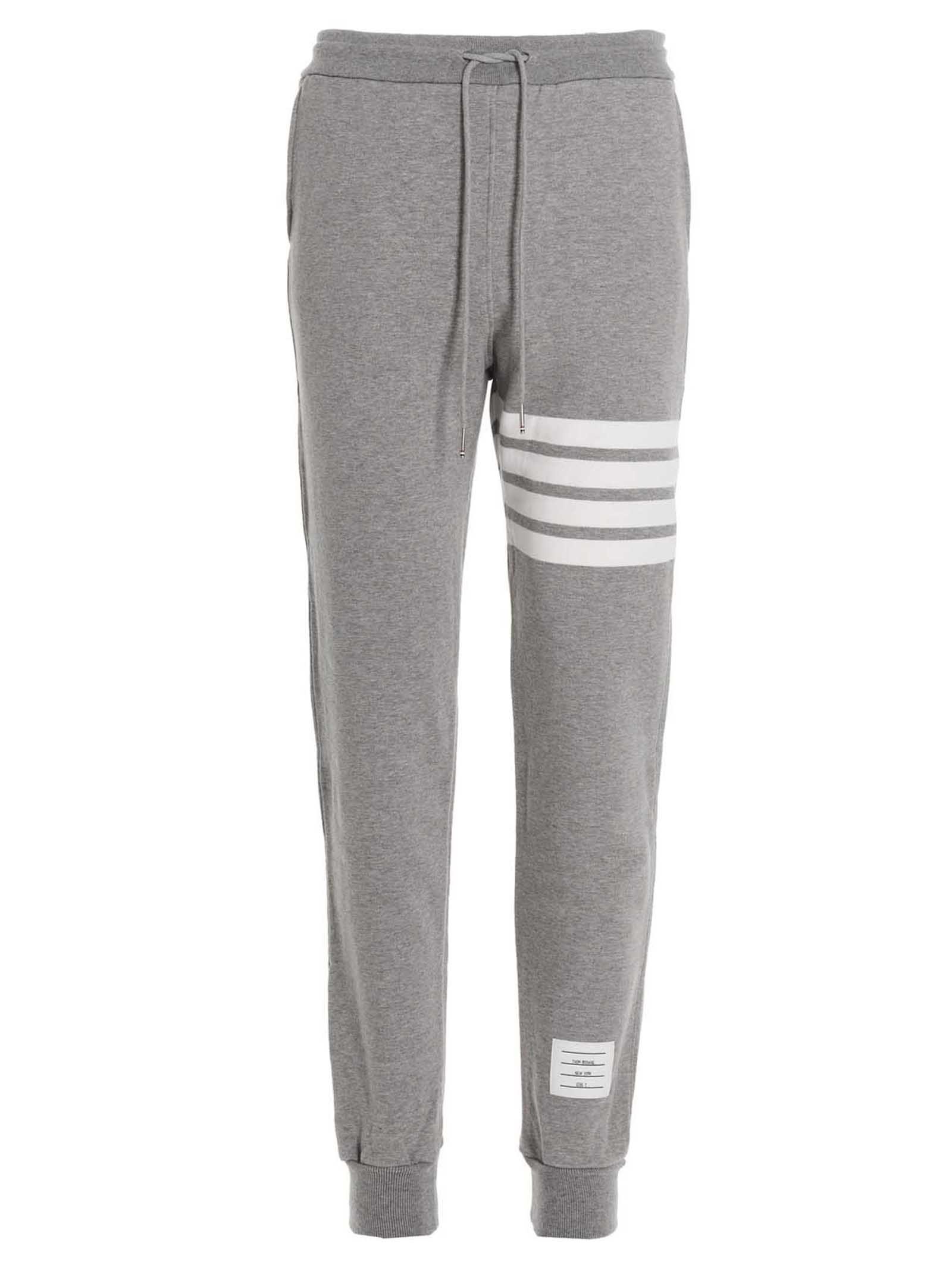 THOM BROWNE '4 Bar’ Joggers