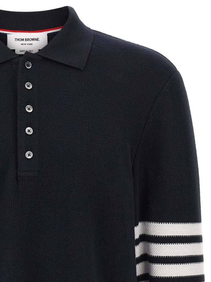 THOM BROWNE '4 Bar' Polo Shirt