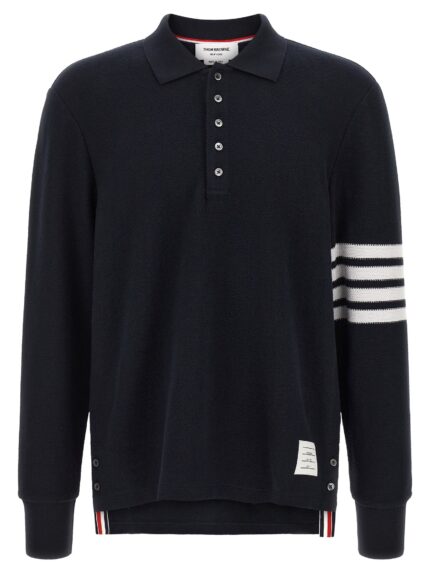 THOM BROWNE '4 Bar' Polo Shirt