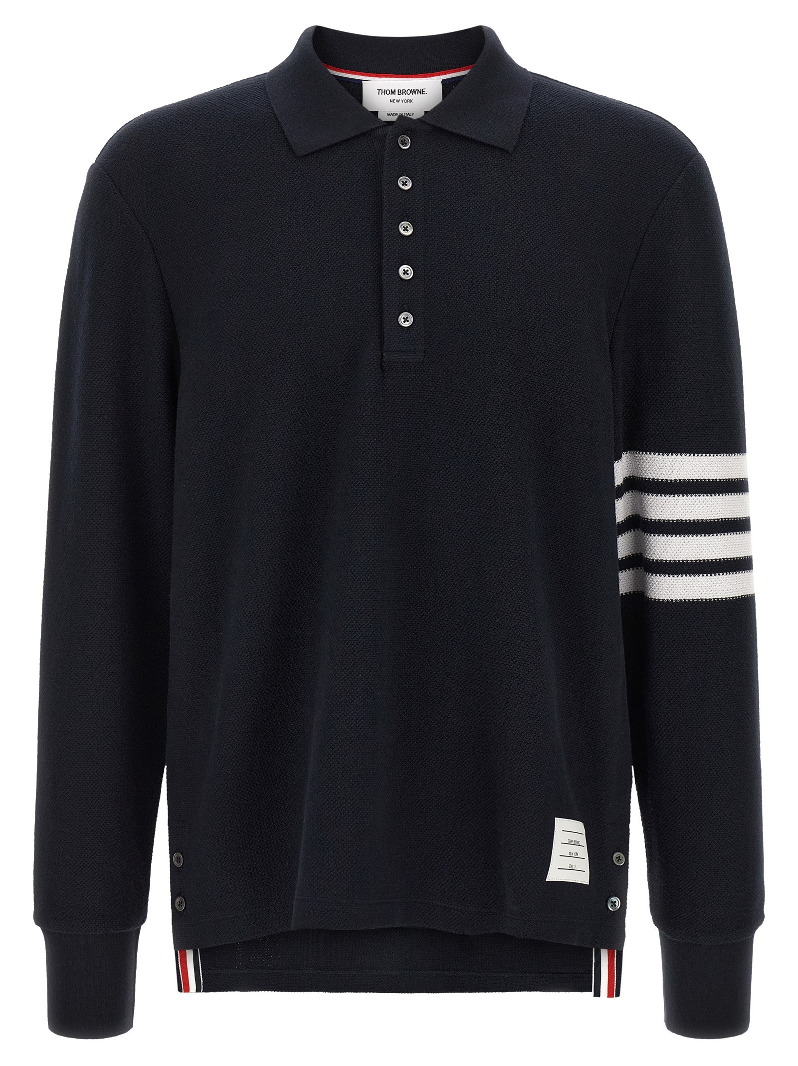 THOM BROWNE '4 Bar' Polo Shirt