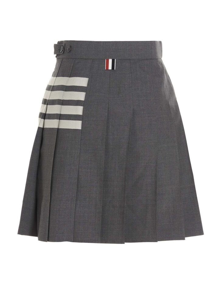 THOM BROWNE '4 Bar’ Skirt