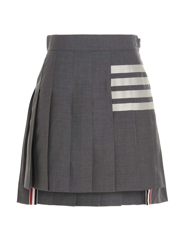THOM BROWNE '4 Bar’ Skirt