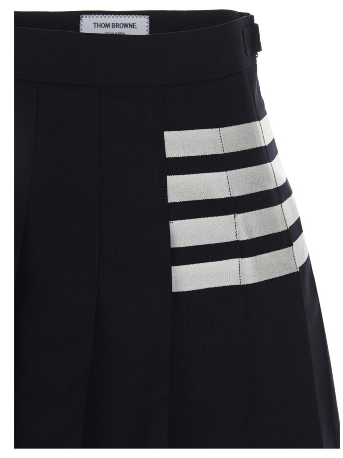 THOM BROWNE '4 Bar’ Skirt