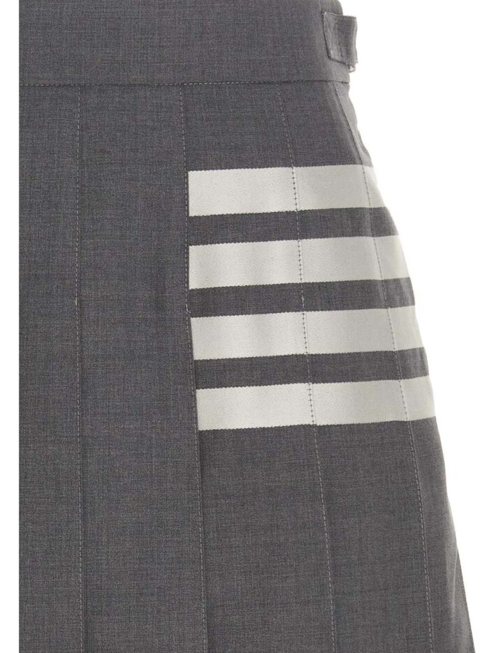 THOM BROWNE '4 Bar’ Skirt