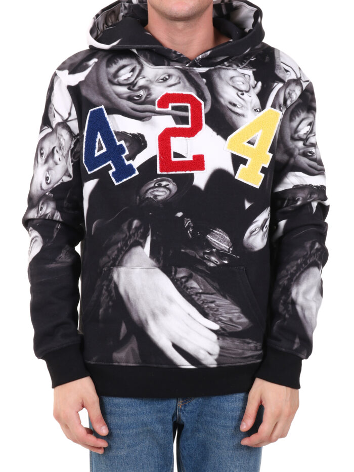 424 Logo hoodie multicolor