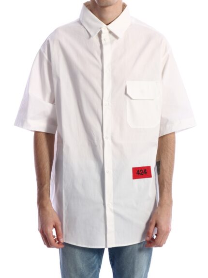424 Logo Shirt White