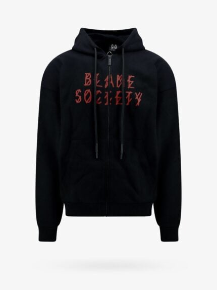 44 LABEL GROUP Cotton Sweashirt With Logo Print