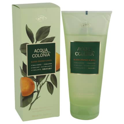 4711 Acqua Colonia Blood Orange & Basil By 4711 - Shower Gel 6.8 Oz