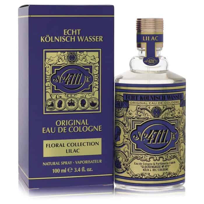 4711 Lilac By 4711 - Eau De Cologne Spray (Unisex) 3.4 Oz