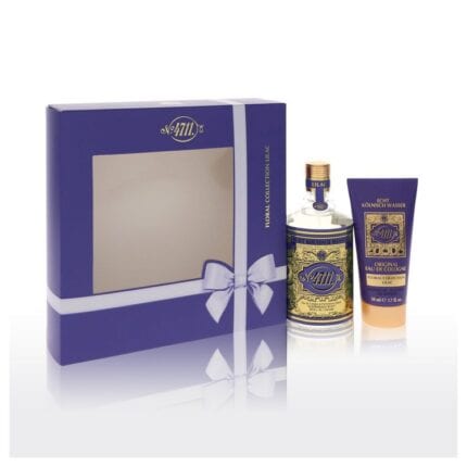 4711 Lilac By 4711 - Gift Set (Unisex) -- 3.4 Oz Eau De Cologne Spray + 1.7 Oz Shower Gel