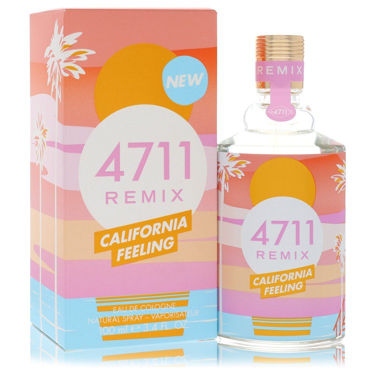 4711 Remix California Feeling By 4711 - Cologne Spray (Unisex) 3.4 Oz