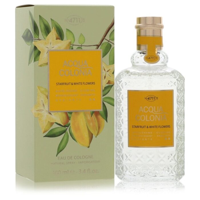 4711 Acqua Colonia Starfruit & White Flowers By 4711 - Cologne Spray (Unisex) 3.4 Oz - Image 1