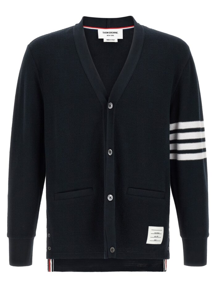 thom browne 4bar cardigan THOM BROWNE 4BAR Cardigan
