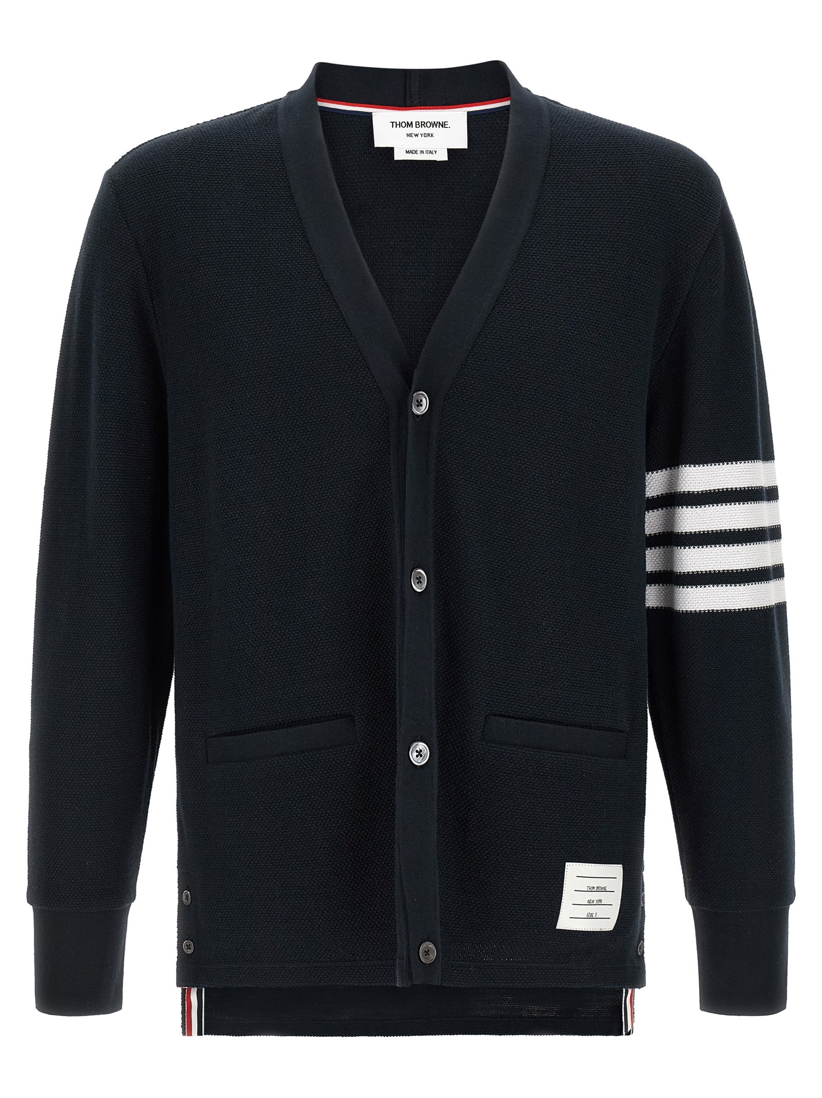 THOM BROWNE 4BAR Cardigan