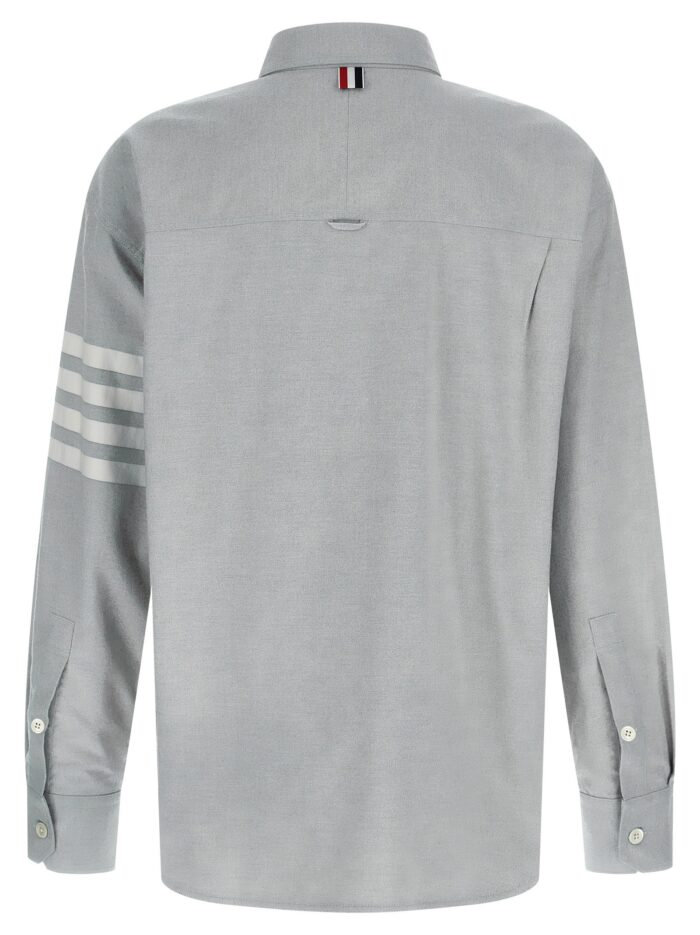 THOM BROWNE '4BAR' Flannel Shirt