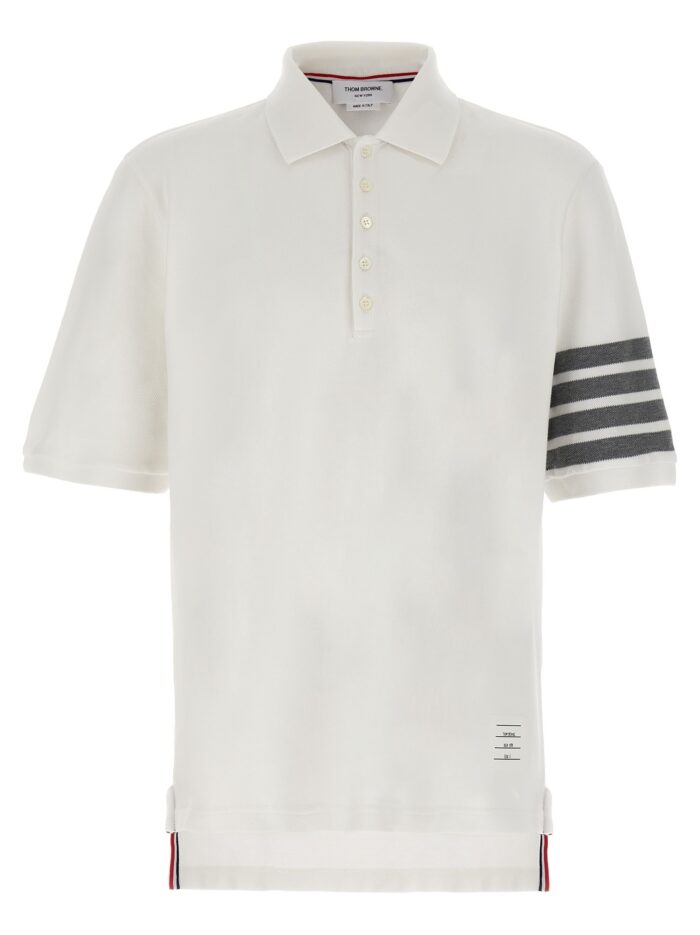thom browne '4bar' polo shirt THOM BROWNE '4BAR' Polo Shirt