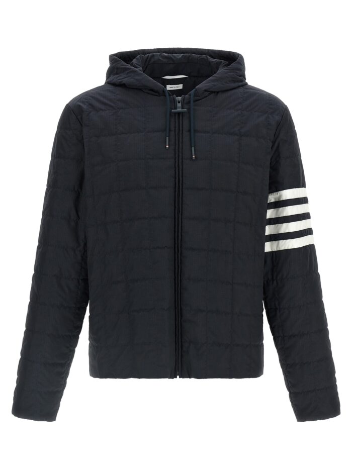 thom browne '4bar' ripstop shiny jacket THOM BROWNE '4BAR' Ripstop Shiny Jacket
