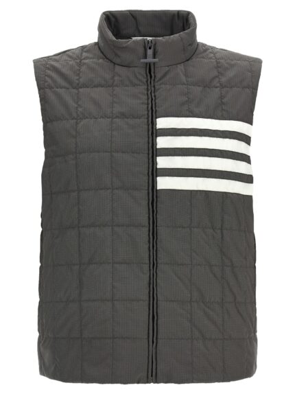 THOM BROWNE '4BAR' Ripstop Shiny Vest