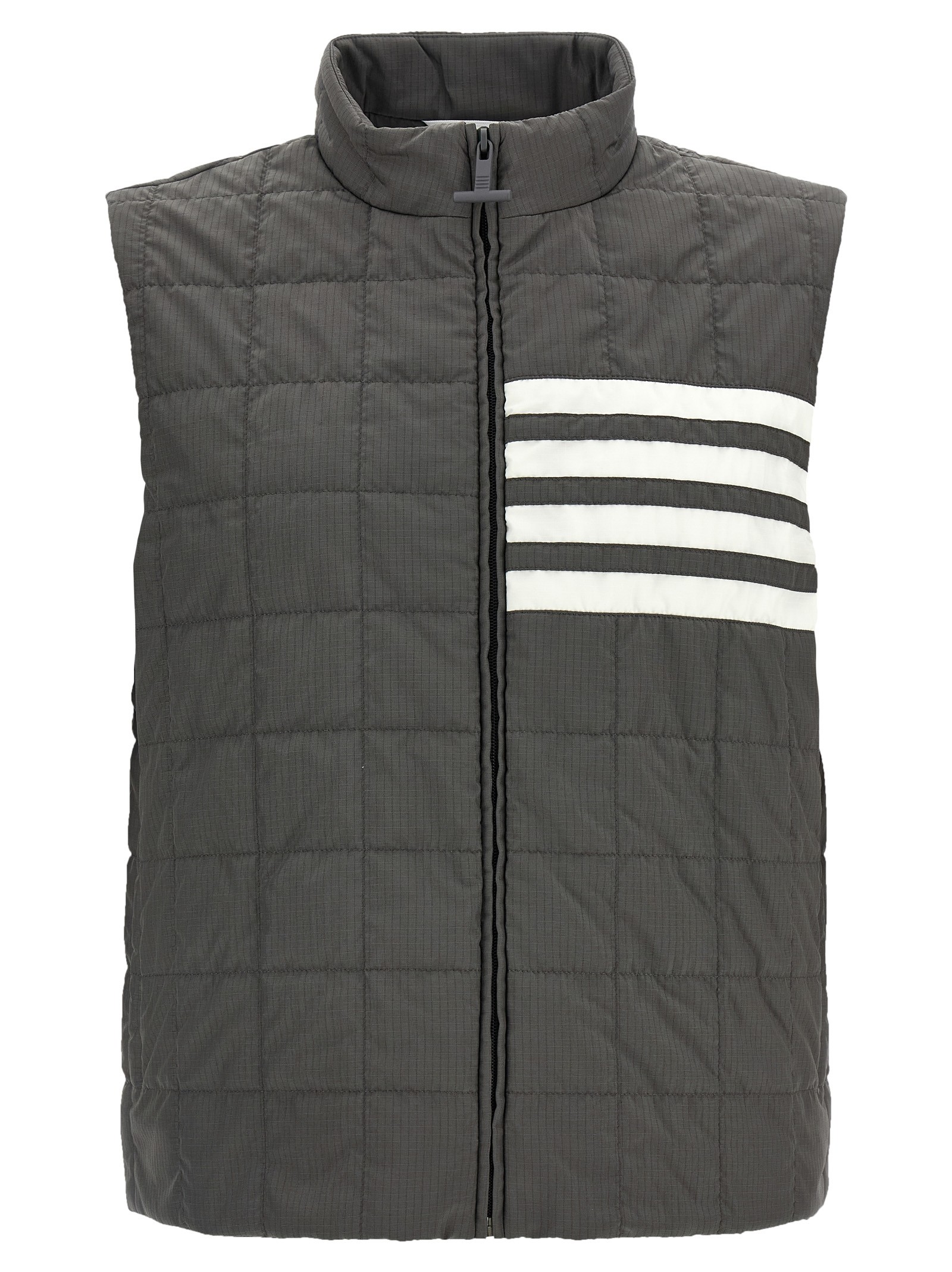 THOM BROWNE '4BAR' Ripstop Shiny Vest