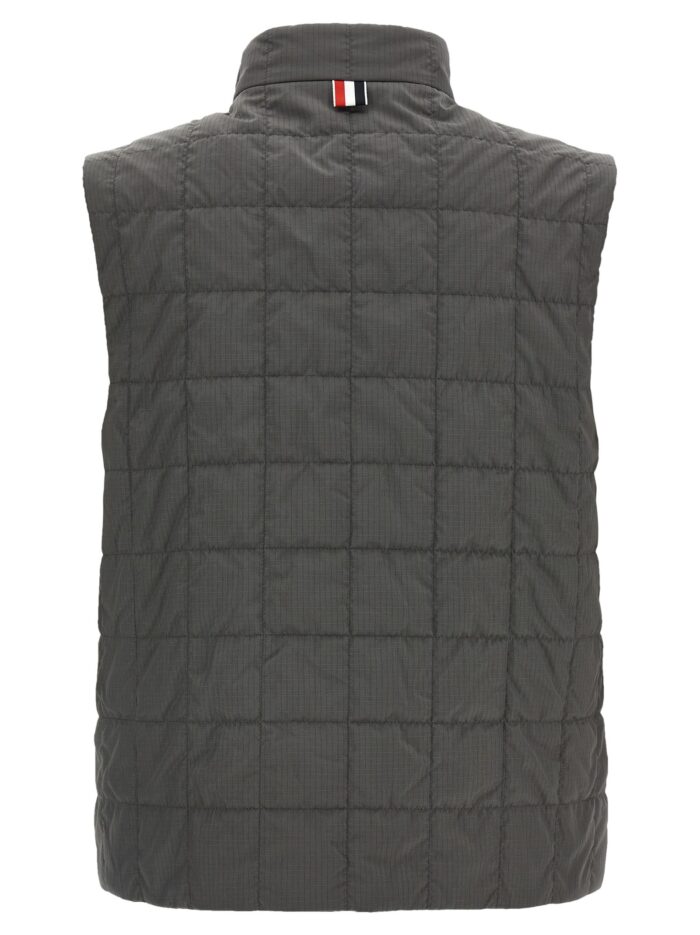 THOM BROWNE '4BAR' Ripstop Shiny Vest