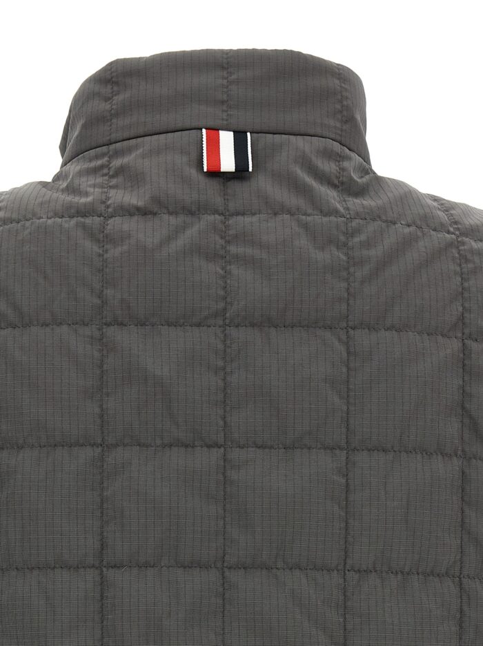 THOM BROWNE '4BAR' Ripstop Shiny Vest