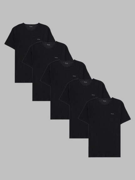 PAUL SMITH 5-PACK T-SHIRT IN COTONE