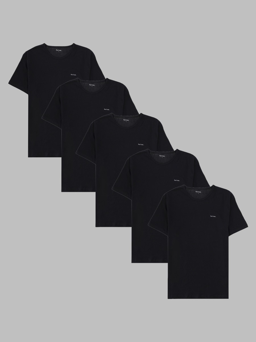 PAUL SMITH 5-PACK T-SHIRT IN COTONE
