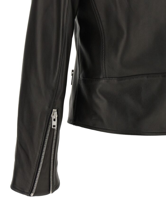 Maison Margiela '5-zip' Leather Jacket