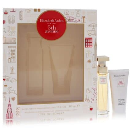 5Th Avenue By Elizabeth Arden - Gift Set -- 1 Oz Eau De Parfum Spray + 1.7 Oz Body Lotion