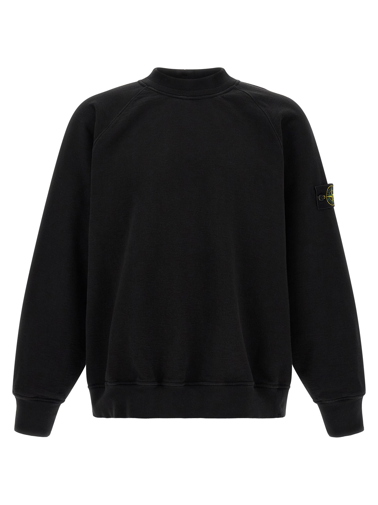 Stone Island '6100053' Crew Neck Sweatshirt With Raglan Sleeves