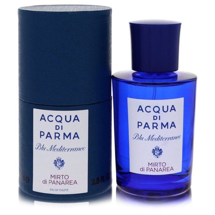 blu mediterraneo mirto di panarea by acqua di parma eau de toilette spray (unisex unboxed) 2.5 oz Blu Mediterraneo Mirto Di Panarea By Acqua Di Parma - Eau De Toilette Spray (Unisex Unboxed) 2.5 Oz - Image 1