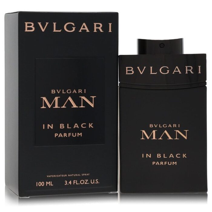 Bvlgari Man In Black By Bvlgari - Eau De Parfum Refillable Spray 3.4 Oz - Image 1