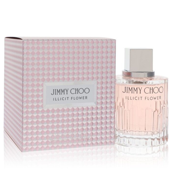 Jimmy Choo Illicit Flower By Jimmy Choo - Eau De Toilette Spray (Unboxed) 1.3 Oz - Image 1