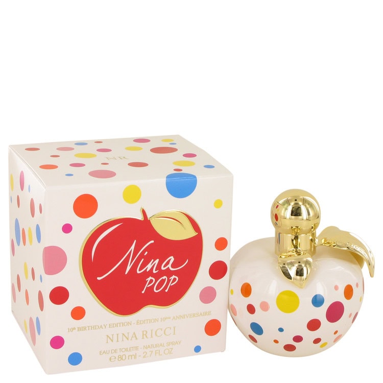 Nina Pop By Nina Ricci - Eau De Toilette Spray (10Th Birthday Edition Unboxed) 2.7 Oz
