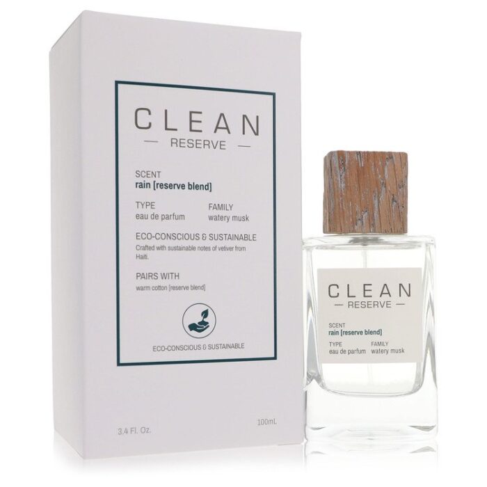 Clean Rain Reserve Blend By Clean - Eau De Parfum Spray (Tester) 3.4 Oz - Image 1