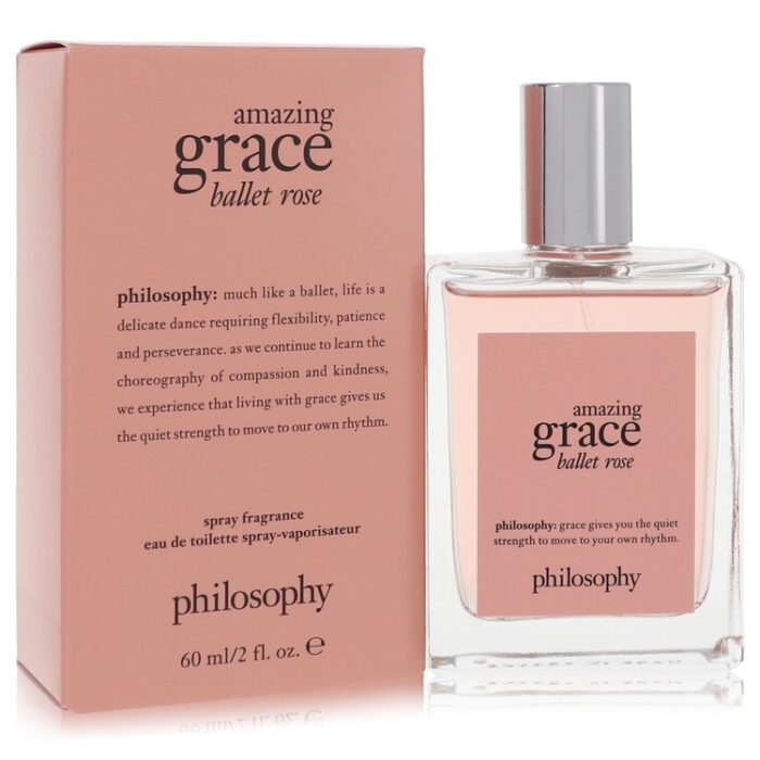 amazing grace ballet rose by philosophy eau de toilette spray 4 oz Amazing Grace Ballet Rose By Philosophy - Eau De Toilette Spray 4 Oz - Image 1