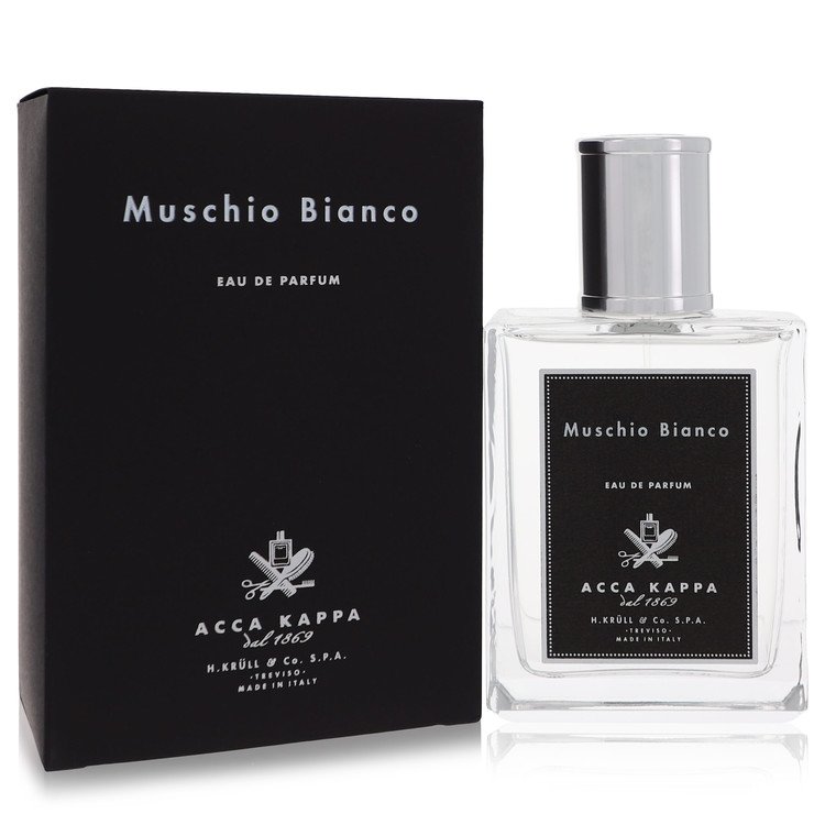 Muschio Bianco (White Musk/Moss) By Acca Kappa - Eau De Parfum Spray (Unisex Unboxed) 1.7 Oz