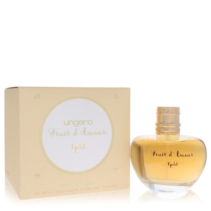 Ungaro Fruit D'Amour Gold By Ungaro - Eau De Toilette Spray (Unboxed) 3.4 Oz - Image 1