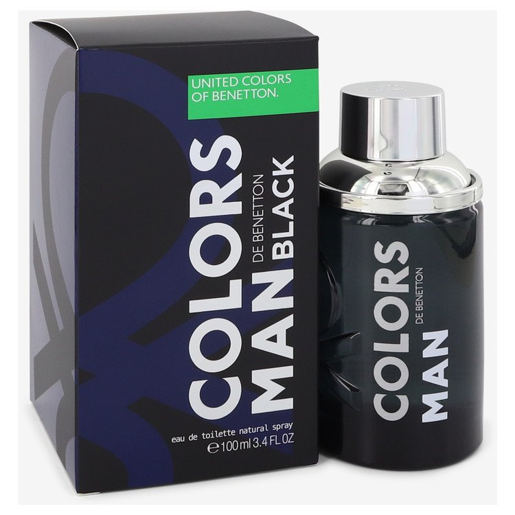 Colors De Benetton Black By Benetton - Eau De Toilette Spray 6.7 Oz
